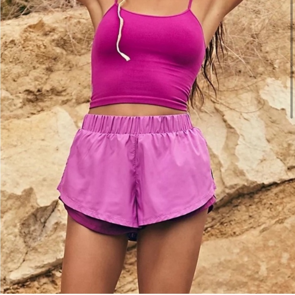 Free People Movement run for it shorts